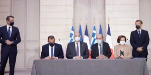 Στα πέντε χρόνια από την υπογραφή της Συμφωνίας Αμυντικής Συνεργασίας με τη Γαλλία αναφέρθηκε, με ανάρτηση στο κοινωνικό δίκτυο Χ, υπουργός Εθνικής Άμυνας, Νίκος Δένδιας.