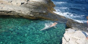  παραλία Γκιόλα στη Θάσο