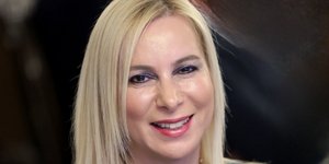 Η πρόεδρος της Επιτροπής Ταμείου Καινοτομίας, αλλά και της Επιτροπής Διαπραγμάτευσης Τιμών Φαρμάκων, Βασιλική-Κωνσταντίνα Γκογκοζώτου 