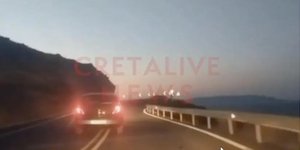 Κρήτη: Βίντεο με επικίνδυνη οδήγηση στο Κακό Όρος