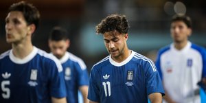 Ο Χαράλαμπος Κωστούλας σε φιλικό της Εθνικής Ελλάδος με την Ιταλία