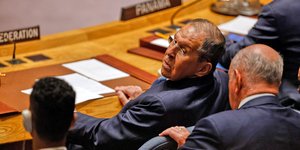 Ο Σεργκέι Λαβρόφ στο συμβούλιο ασφαλείας του ΟΗΕ