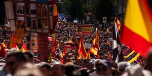 Χιλιάδες διαδηλωτές στους δρόμους της Μαδρίτης 