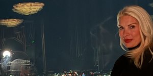 Η Ελένη Μενεγάκη ανέβασε φωτογραφίες από το ταξίδι της στο Λονδίνο