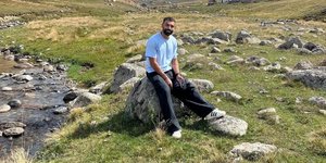 Ο Μοχάμεντ Σαλάχ στον βράχο που έγινε εξαιτίας του viral