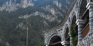 Η αποκατεστημένη δυτική πτέρυγα στην Ιερά Μονή Αγίου Διονυσίου εν Ολύμπω