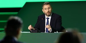Ο πρόεδρος του ΠΑΣΟΚ, Νίκος Ανδρουλάκης