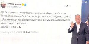 Ξέσπασε ο Νίκος Στραβελάκης κατά της Αφροδίτης Μάνου