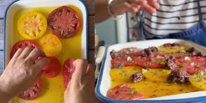 Για να βελτιώσετε τη γεύση των ντοματών, μην καρυκεύετε μόνο με αλάτι και λάδι