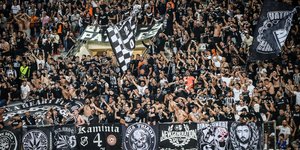 Οι οπαδοί του ΟΦΗ στο Παγκρήτιο στην αναμέτρηση με την Χόφενχαϊμ στο Europa League