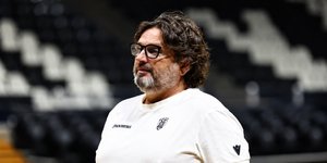 Ο Αντρέα Τρινκιέρι σε προπόνηση του ΠΑΟΚ
