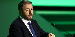Ο πρόεδρος του ΠΑΣΟΚ, Νίκος Ανδρουλάκης
