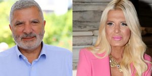 Ο Γιώργος Πατούλης και η Μαρίνα Σταυράκη