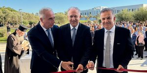 Ο υπουργός Ανάπτυξης εγκαινίασε τον Κόμβο Καινοτομίας και Προχωρημένης Εκπαίδευσης του ΙΤΕ