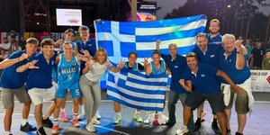 H Εθνική Γυναικών 3×3 Μπάσκετ Κωφών στη Σερβία