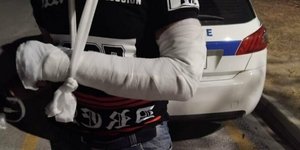 ταξιτζής σπασμένο χέρι