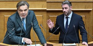 Μαργαρίτης Σχοινάς και Νίκος Ανδρουλάκης