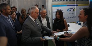 Ο Κωνσταντίνος Τασούλας στην Έκθεση Βιβλίου