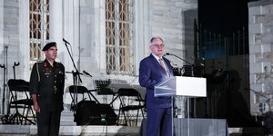 Ο Κωνσταντίνος Τασούλας στην ομιλία του στην τελετή των βραβείων