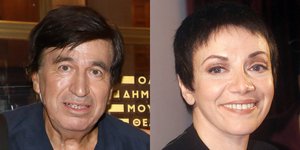 Ο Θάνος Αλεξανδρής και η Μαλβίνα Κάραλη
