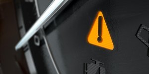 Ένδειξη σε πίνακα οργάνων αυτοκινήτου 