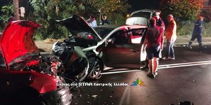 Σφοδρό τροχαίο με τραυματίες μια οικογένεια και το μωρό τους