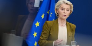 Η πρόεδρος της Κομισιόν, Ούρσουλα Φον ντερ Λάιεν