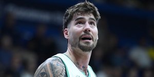 Ο Χουάντσο Ερνανγκόμεθ στον ημιτελικό του Super Cup ανάμεσα σε Παναθηναϊκό AKTOR και ΠΑΟΚ