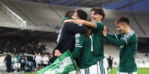 Οι παίκτες του Παναθηναϊκού