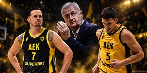 Φωτογραφική σύνθεση με Τομά Ερτέλ, Ντράγκαν Σάκοτα και Γιαννούλη Λαρεντζάκη