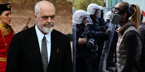 Κλιμακώνονται οι διαδηλώσεις στα Τίρανα εναντίον της κυβέρνησης Ράμα
