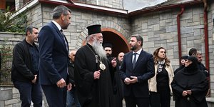 Στην Παναγία Εικοσιφοίνισσα ο Ανδρουλάκης 
