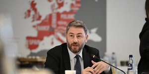 Ο Νίκος Ανδρουλάκης στην προσύνοδο με τους Ευρωπαίους Σοσιαλιστές