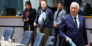 Ο Αντόνιο Κόστα στη Σύνοδο Κορυφής 