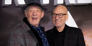Οι ηθοποιοί Sir Ian Mckellen και Sir Patrick Stewart