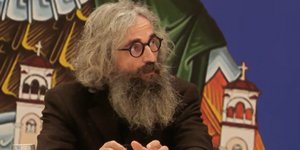 Ο ηθοποιός Άρης Σερβετάλης 