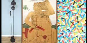 Takis, Φασιανός, Pavlos (λεπτομέρεια) οι πρωταγωνιστές στη δημοπρασία ελληνικής τέχνης στον οίκο Fauve Paris / Φωτογραφία: Fauve Paris