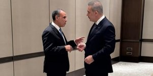 Ο Αιγύπτιος ΥΠΕΞ με τον Χακάν Φιντάν