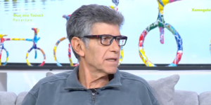 Ο ηθοποιός Γιάννης Μπέζος 