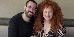 Ο Γιάννης Σεβδικαλής με τη σύζυγό του Σοφία Κουρτίδου
