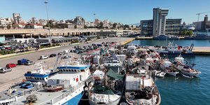 Αλιεις στον Πειραιά