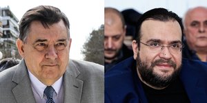 Γιώργος Καρατζαφέρης, Φίλιππος Καμπούρης