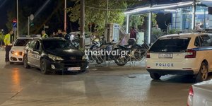 Καταδίωξη ΙΧ με παράτυπους μετανάστες από τις Σέρρες έως τη Θεσσαλονίκη