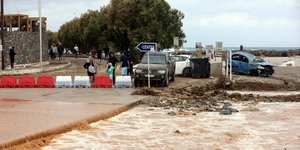 Διακοπή κυκλοφορίας στο Ηράκλειο