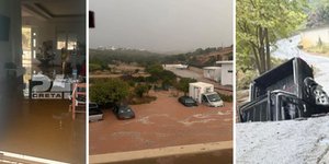 Η Κρήτη στη δίνη της κακοκαιρίας