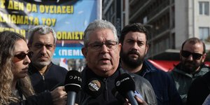 Δημήτρης Κουτσούμπας στον Πειραια 