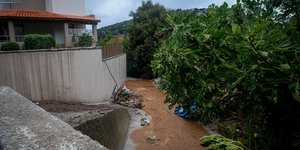 Φωτογραφία από τη χθεσινή κακοκαιρία στην Κρήτη