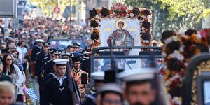 Λιτανεία της εικόνας του Αγίου Δημητρίου