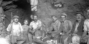  Mεταλλωρύχοι στα τέλη του 19ου αιώνα. 