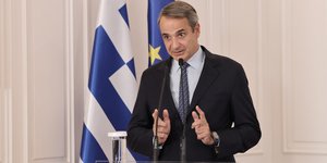 Ο πρωθυπουργός Κυριάκος Μητσοτάκης 